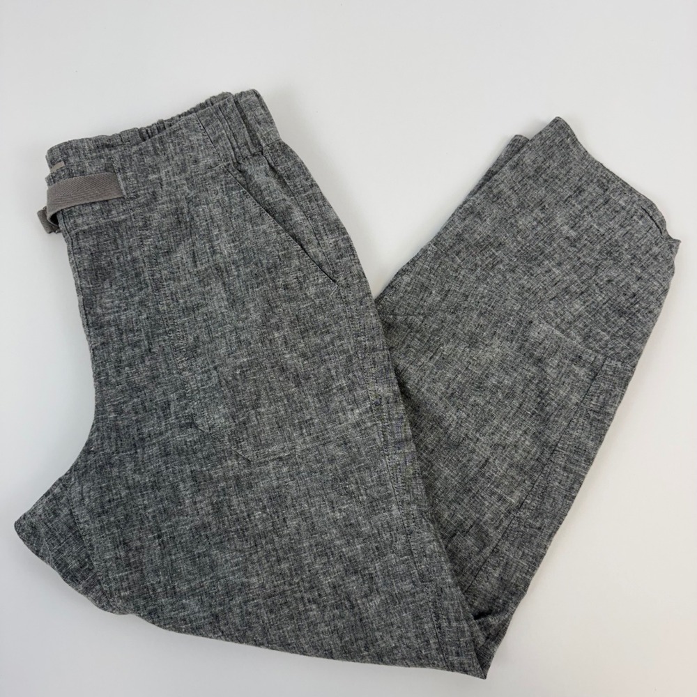 Royal Robbins Hempline Capri Pants Women's Size 2 Gray Hiking Travel